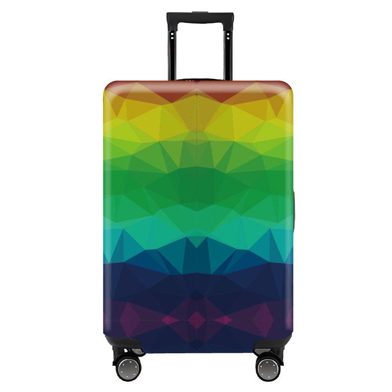 Trendy Elastic Luggage Protector Cover for Business Travel Suitcases