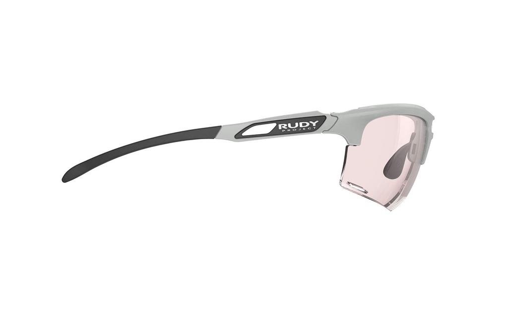 RUDYPROJECT KYBLADE RUNNING Sports Light Impact Photochromic Sunglasses, Gray, X2, Red, SP507497-0R00