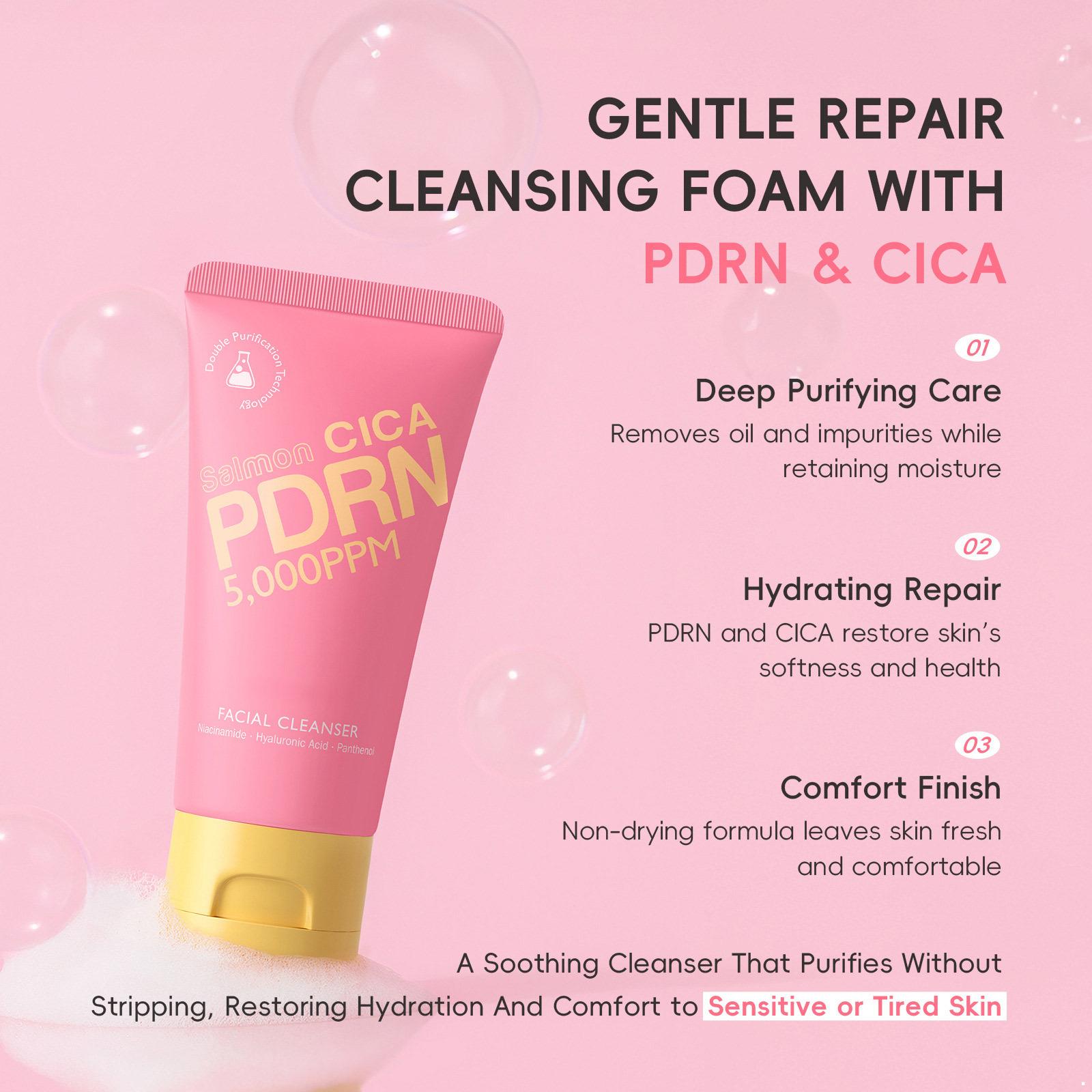 

Daily Use Face Cleanser for Women – 50g Centella Asiatica Formula with Smoothing & Moisturizing Effect One Size