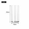 Acrylic Anti-Drop Transparent Vase for Lucky Bamboo Flower Arrangement – High-End Light Luxury Design