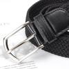 Elastic Nylon Unisex Casual Knitted Pin Buckle Jeans Belt Woven Canvas Elastic Expandable Stretch Waistband For Women Men Girdle