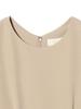 B:MING LIFE STORE by BEAMS Women's Waist Tuck Dress (Sizes S-M) Beige Medium