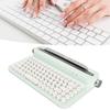 Vintage   Keyboard 86 Keys Portable Wireless Keyboard with Integrated Stand for   for   for