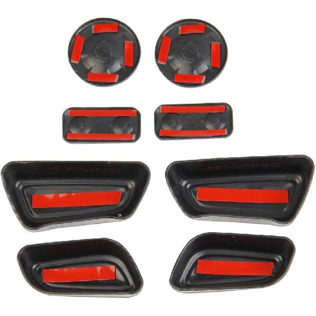 Carbon Fiber Front Seat Adjustment Button Panel Trim Accessories for Toyota Tundra 2022+ Sequoia 2023+ Tacoma 2024+ 4Runner 2025+(Button Cover)