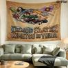 Arazzo da Parete Demon Slayer Appeso Estetico alla Parete Coperta in Tessuto Stampato Arazzi Decorativi per Camera da Letto Soggiorno Decorazione per la Casa