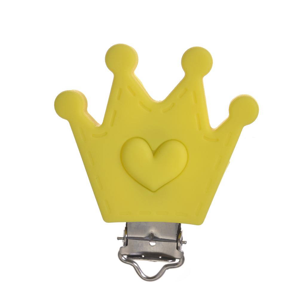 1Pc Baby Silicone Pacifer Clips Pentagram Heart Cloud Shape Metal Clips for DIY Pacifer Chain Jewelry Making Bulk Crafts