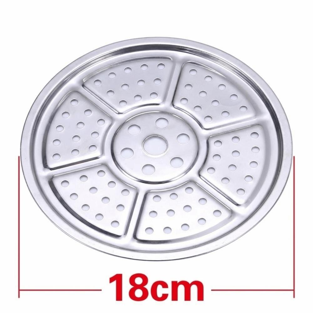 16-34cm Boiler Steaming Plate Compartment Cooking Tray Durable Cooker Canning Rack