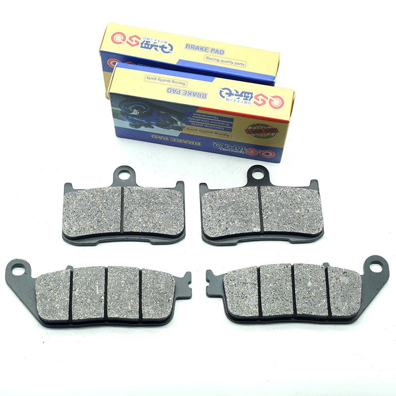 Motorcycle Front Rear Brake Pads for VICTORY Judge 2013-2016 Kingpin 2011 2013 Vegas 2014-2016 8-Ball 2010-2016 Jackpot 2009