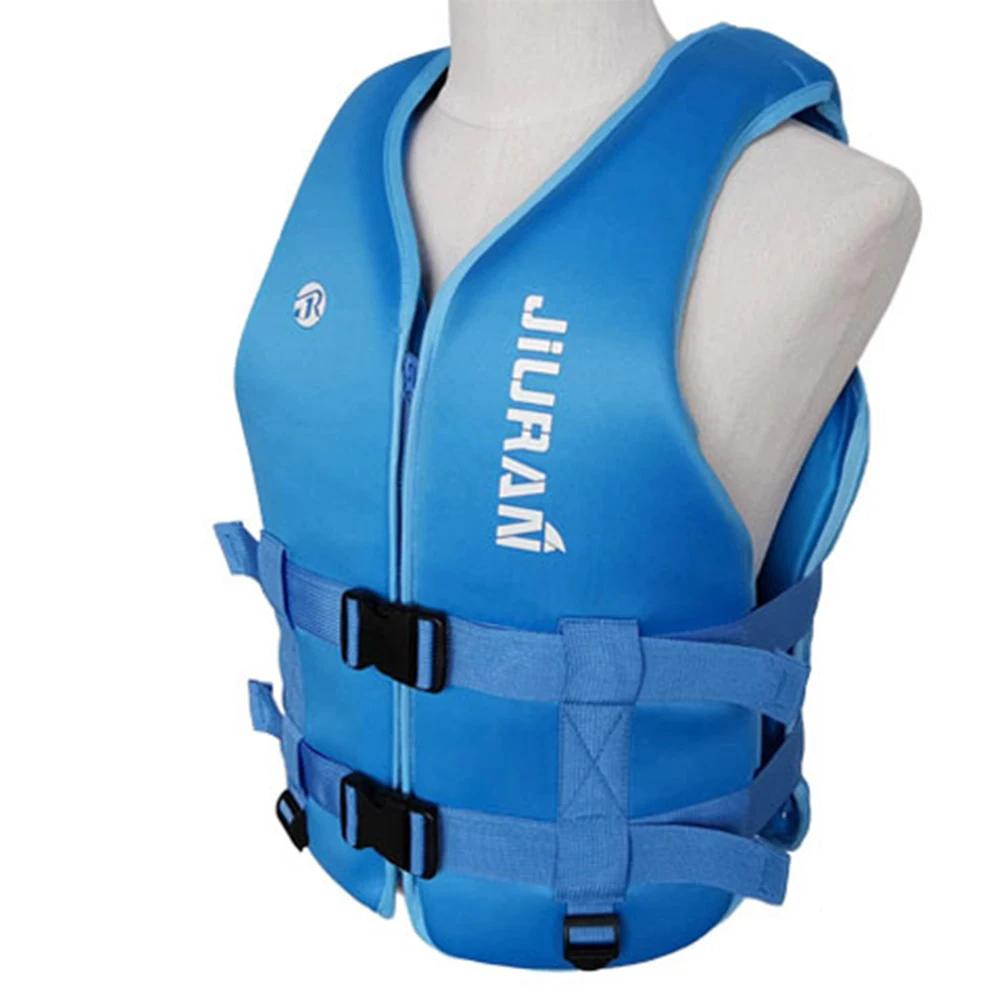 

Neoprene Life Jacket for Adult Children New Water Sport Buoyancy Jacket Life Vest Swimming Boating Skiing Driving Vest Drifting XXL