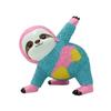 Colorful Yoga Sloth Statue Simulation Sloth Resin Figurine Sculpture Home Office Yoga Gym Desktop Decoration Ornament