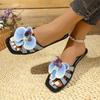 Neue Sommer Neue Damen Hausschuhe Mode Blume Sandalen Badezimmer Hausschuhe Bankett Party Damen Schuhe