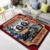 HD Vintage American History Route 66 Mother's Road Carpet Living Room Bedroom Home Decor Kitchen Bathroom Non Slip Carpet Gift