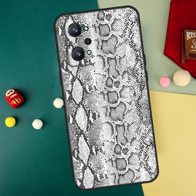 Snake Skin For Realme 12 11 Pro Plus 9 10 GT5 GT3 GT Neo5 C35 C31 C30 C33 C51 C53 C55 C25s C21Y Case
