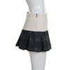 Women's Retro College-Style A-Line Plaid Pleated Skirt - High-Waisted, Anti-Exposure, Short Length for Spring/Summer 2025
