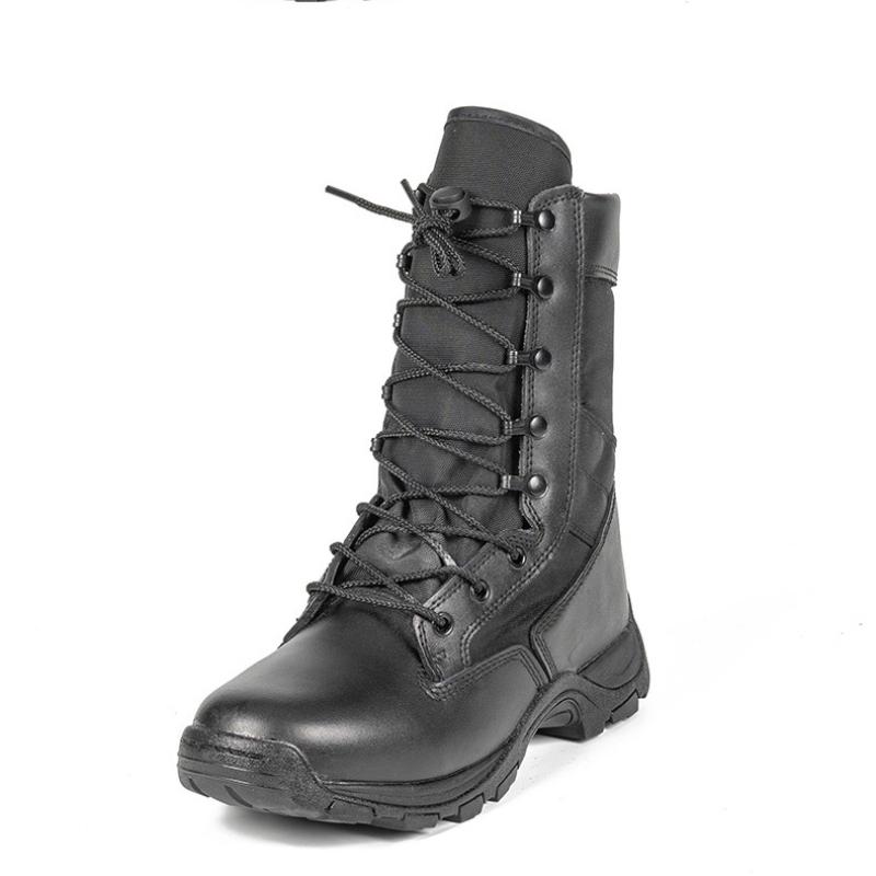 Men High Top Mid Tube Boots Green Desert Lightweight Outdoor Training Hiking Hunting Camping