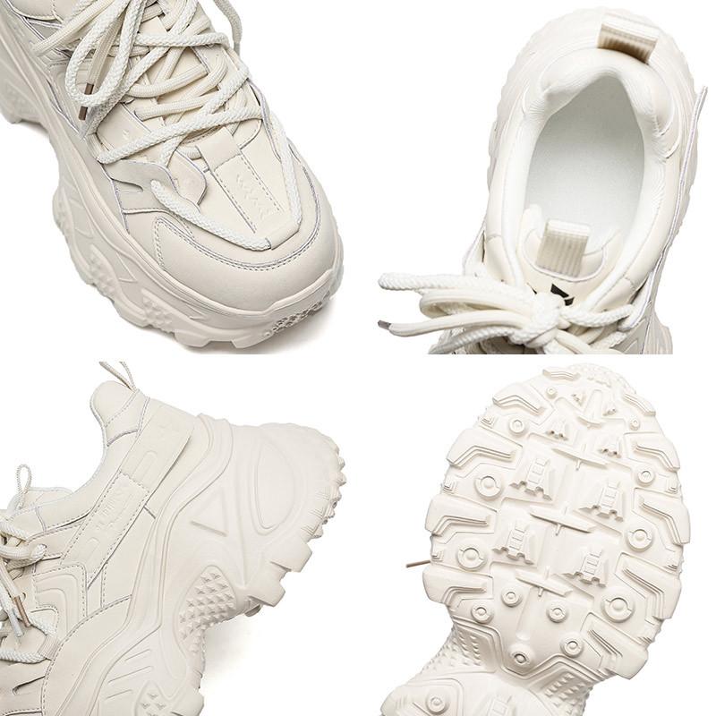 New platform dad shoes women's versatile casual shoes women's shoes heightened lightweight versatile non-slip sports breathable shoes children