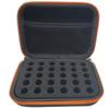 30 Slots 1-3 ML Insulin Vial Storage Case Waterproof Wear-resistant Essential Oils Carrying Box Shockproof Zippers Closure