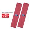 Car Seat Belt Cover Comfortable Auto Seatbelt Shoulder Protector For Ford Fiesta Ranger Mondeo Escape Ecosport Fusion Explorer