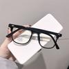 5PCS New Anti-blue Light and Anti-radiation Computer Retro Fashion Korean Style Unisex Transparent Lens Glasses