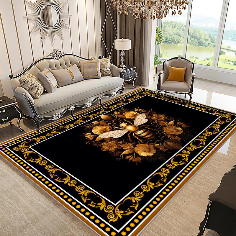 

3D Crystal Velvet Carpet for Living Room Resistant To Dirt and Easy To Maintain 80*120cm (crystal velvet)