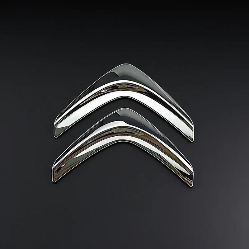 

Citroën Rear Trunk Logo ABS Chrome Material Emblem for C1 C2 C3 C4 C5 Berlingo Picasso Tailgate Badge Replacement Perfect Fit 10x9cm срібний
