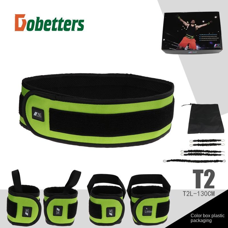 Carbon Fiber Leg Squat Rally Boxing Fighting Training Bounce Rope Volleyball Basketball Tennis T2L-130CM 130cm