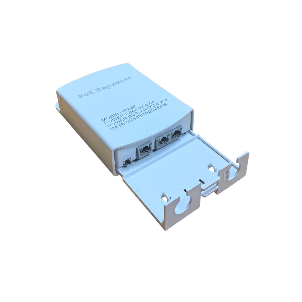 Outdoor Waterproof 1-to-2 POE Gigabit Repeater with Cascading Function