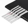 10mm 12mm 14mm 16mm 18mm 20mm Stainless Steel Universal Watch Strap for Casio Ultra-thin Metal Bracelet Silver for Men Women