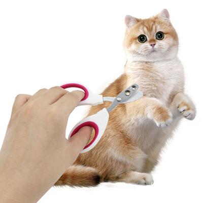 Cortador de unhas profissional para gatos pequenos, cortador de aço inoxidável para cães e gatos pequenos, cortador de unhas para animais de estimação, aparador