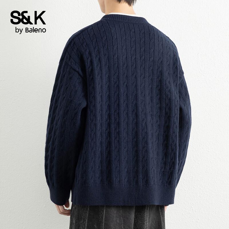 Baleno S&K Series Men's Solid Casual Cardigan Sweater