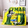 Santos FC Brazilian football player striker Neymar da Silva Santos Júnior blanket portable four season home bed office travel break warm blanket H1
