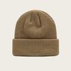 Klassische Winter-Strickmütze in Unifarben - Unisex-Stil