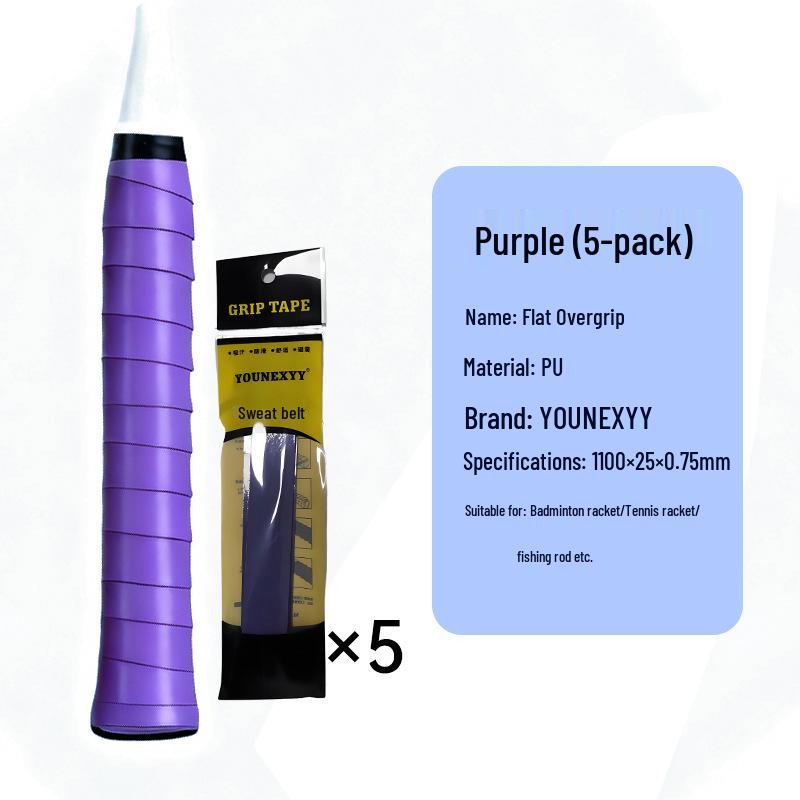 Pro Badminton & Tennis Overgrip: Verschleißfest, Rutschfest, Stoßdämpfendes Klebe-Griffband