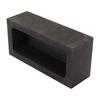 Graphite Ingot Mold High Purity Rectangular Melting Refining Graphite Crucible for Gold Silver