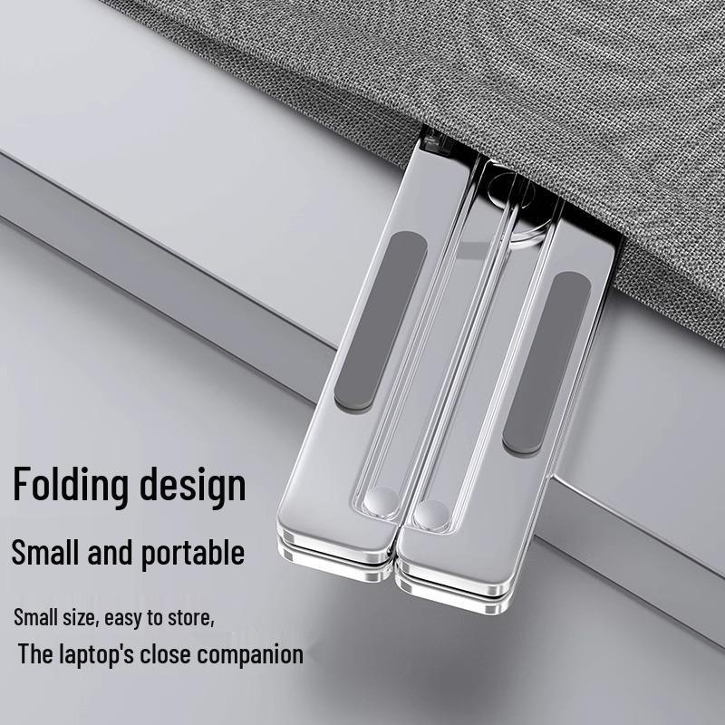 Aluminum Alloy Foldable Laptop Stand with Heat Dissipation