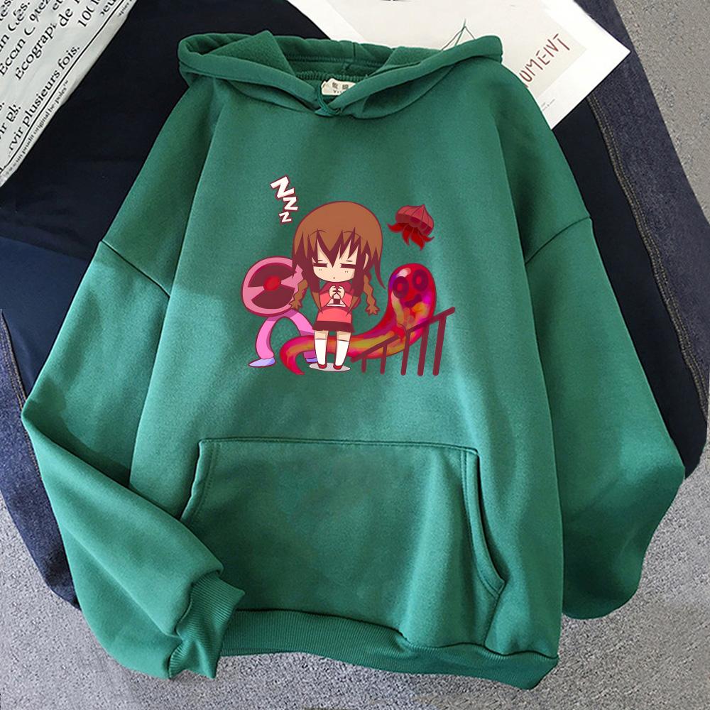 Yume Nikki Hoodie Cute Funko Pop Comic Sweatshirt Fleece Comfortable with Hooded Clothing Women/men Casual Long Sleeve Pullovers