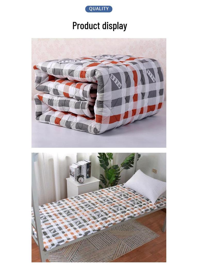 Thickened Foldable Mattress Pad for Dorms & Rentals
