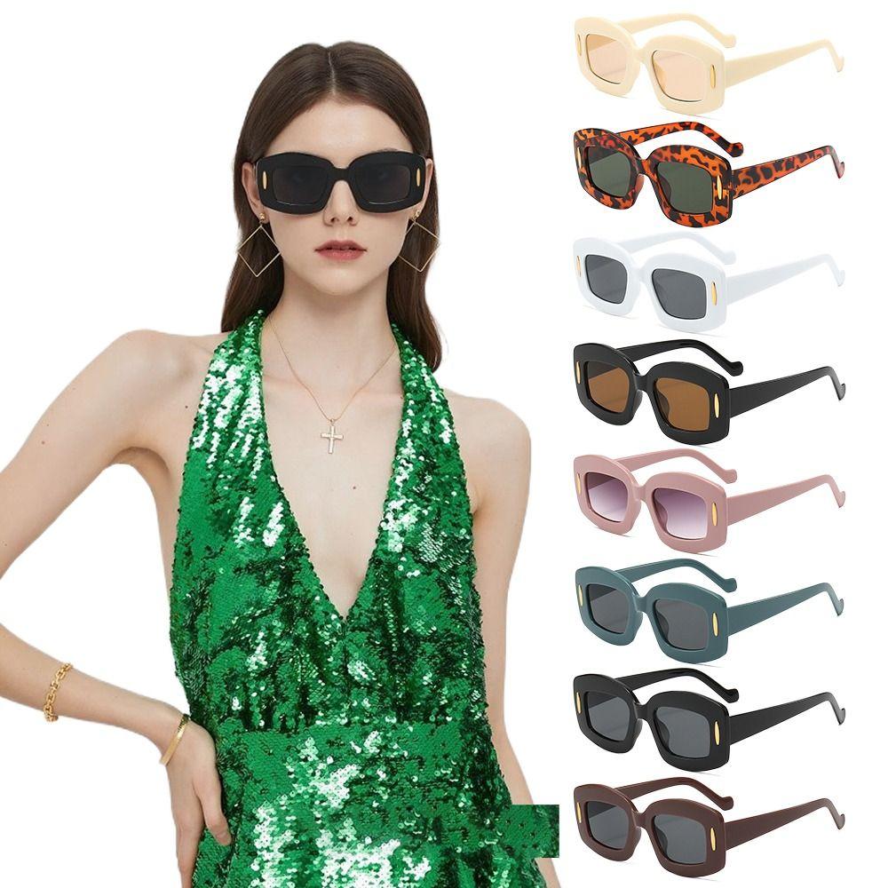 

Candy Color Square Full Frame Sunglasses Sunglasses for Women Men for Outdoor Travel 05