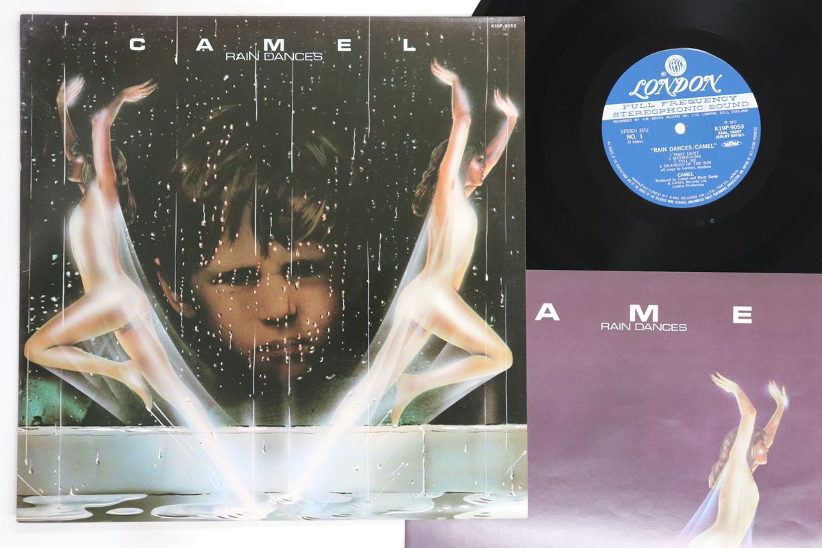

LP Record CAMEL - Rain Dances K19P9053 LONDON 1980 Japan Rock Used