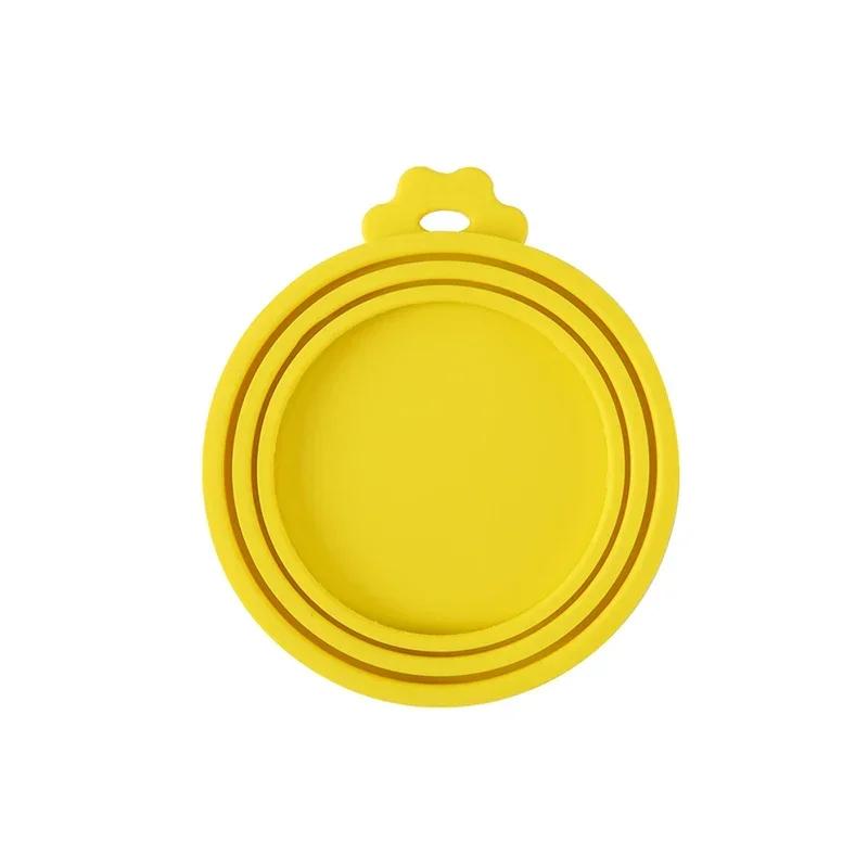 1 Coperchio in Silicone Riutilizzabile per Lattine di Cibo per Animali Domestici Senza BPA, Adatto per la Maggior Parte delle Lattine di Cibo per Cani e Gatti - Mantiene il Cibo Fresco Previene gli Odori Batterici
