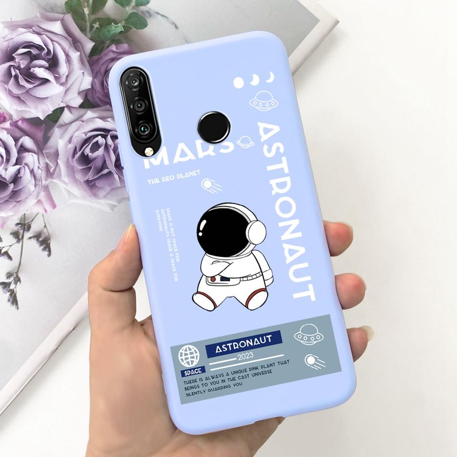 For Huawei P30 Lite Case Cute Fashion Carton Cover Soft Silicone Phone Case For Huawei P30 Pro P 30 Lite P30Lite Back Cover Bags