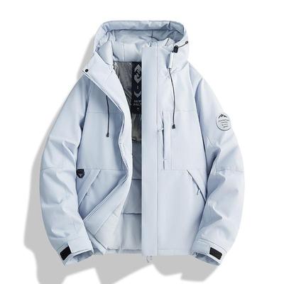 Men's Trendy Windproof Warmth-Keeping Loose Cotton Jacket for Couples - Autumn/Winter Casual Outerwear
