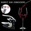 Convenient Bottle Openers Wine Tool Set Foil Cutter Bar Lever Corkscrew Cork Drill Lifter Kit Kitchen Accessories
