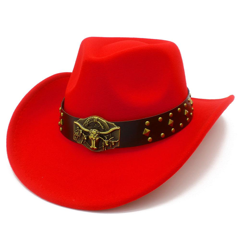 New fashion bull head accessories peach top top hat personalized grassland Tibetan western cowboy hat versatile cowboy hat