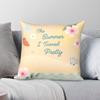 The Summer I Turned Pretty Kissenbezug Polyester Leinen Samt Kreativer Reißverschluss Dekor Bettkissenbezug 45x45
