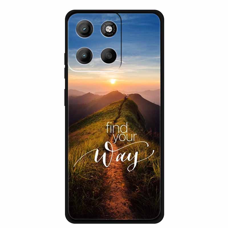For Motorola Moto G15 4G Case G15Power 2025 New Fashion Black TPU Shockproof Phone Cases For Moto G15 Power Etui Fundas MotoG15