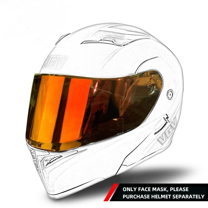 Flip Over Motorcycle Street Riding Helmet for Men and Women, Open Face Helmet, Summer Motorcycle Full Helmet, All Season Univers