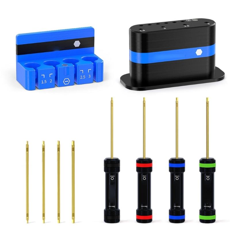 Wrench Organizers Hand Tool Holder Display Rack L Shaped Hexagonal Wrench Stand Screwdriver Tool Enduring Easy to Use