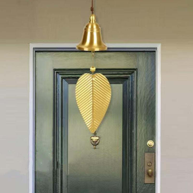 Pure Copper Wind Chime Pendants,Japanese Copper Wind Chime Door Decorations,Creative Home Balcony Feng Shui Bells,Car Pendants