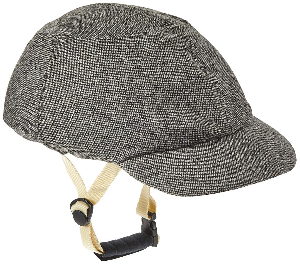 CAPOR Walnut Bicycle Helmet with Interchangeable Hat, Dark Gray, Medium, 154931